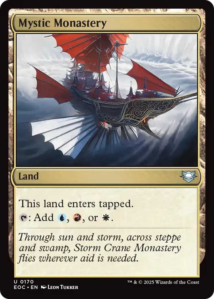 Mystic Monastery [Edge Of Eternities Commander] 1