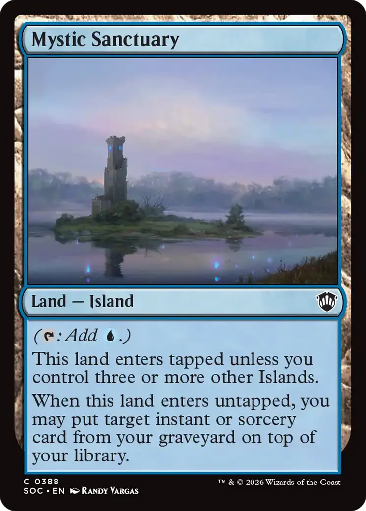 Mystic Sanctuary [Secrets Of Strixhaven Commander] 1