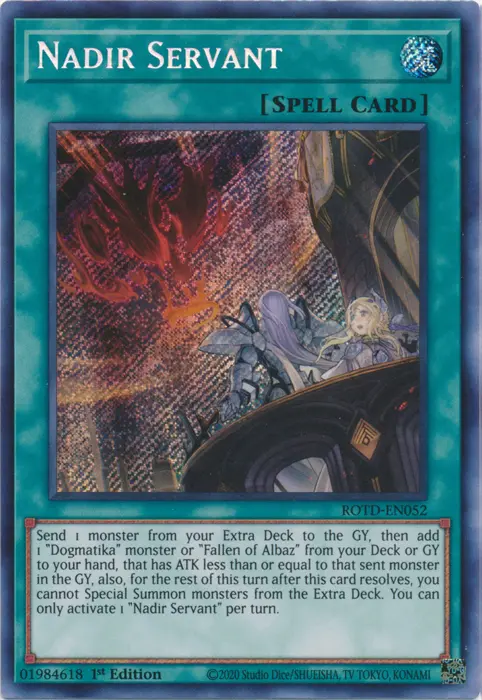 Nadir Servant [Rotd-En052] Secret Rare 1