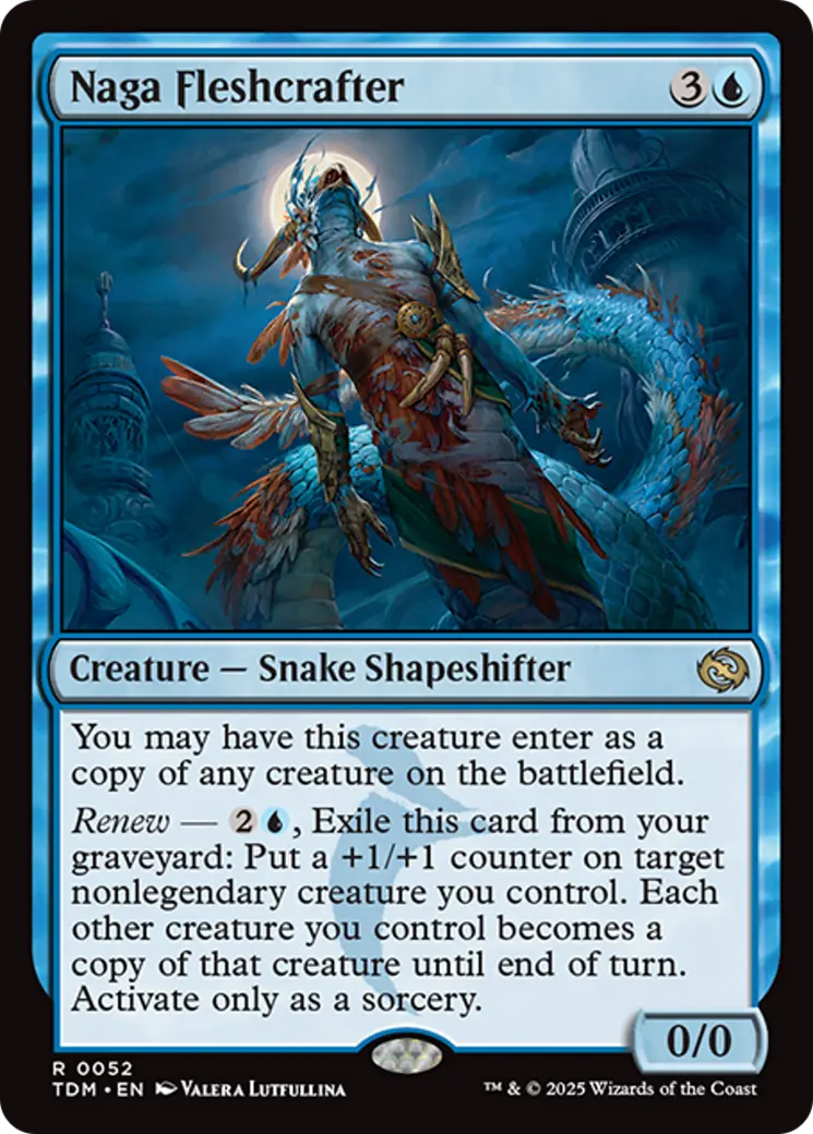 Naga Fleshcrafter [Tarkir: Dragonstorm] 1