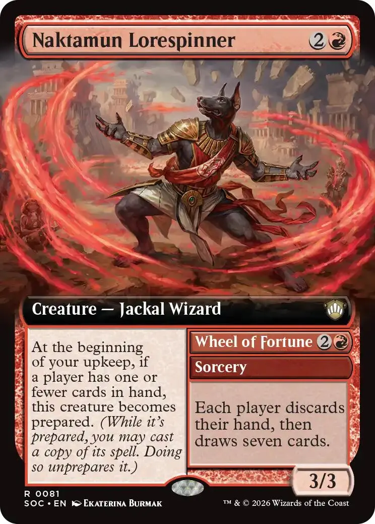 Naktamun Lorespinner (Extended Art) [Secrets Of Strixhaven Commander] 1