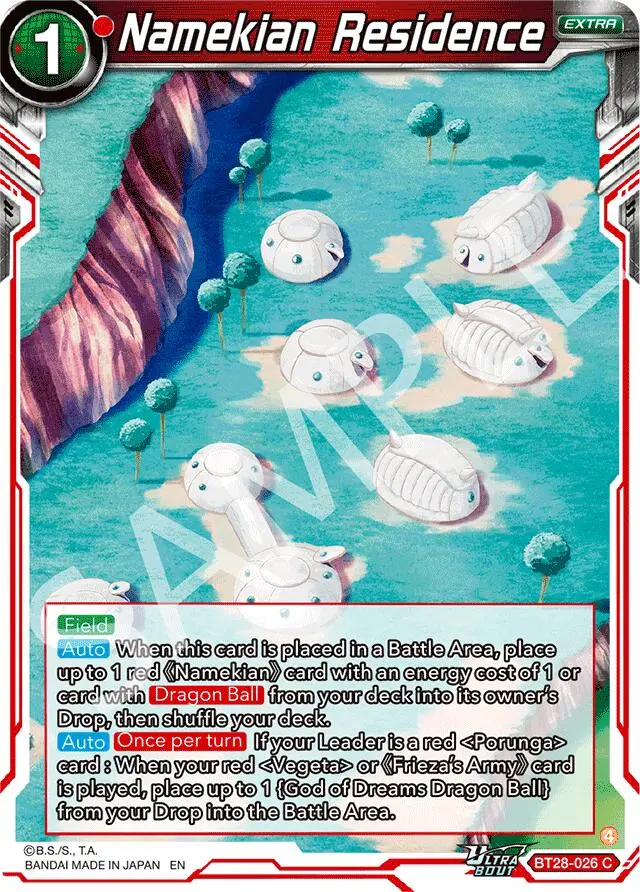 Namekian Residence (Bt28-026) [Prismatic Clash] 1