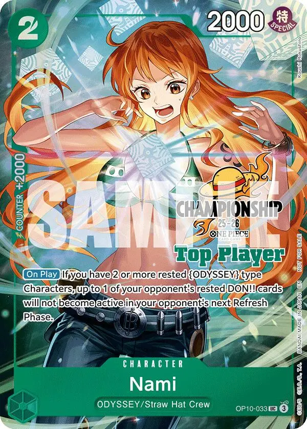 Nami (Cs 25-26 Top Player Pack) [One Piece Promotion Cards] 1