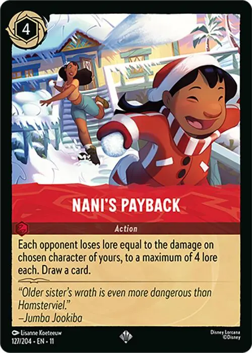 Nani's Payback (127/204) [Winterspell] 1
