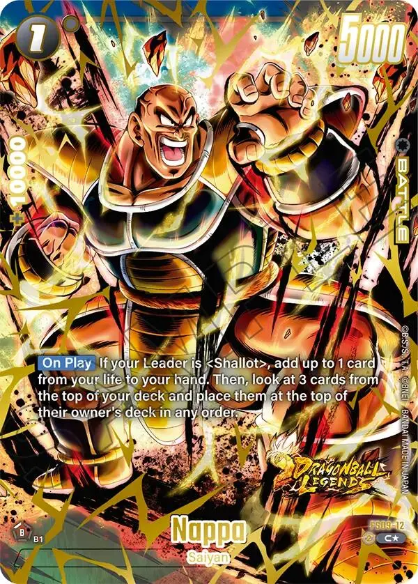 Nappa (Bonus Pack Alternate Art) [Starter Deck: Shallot] 1