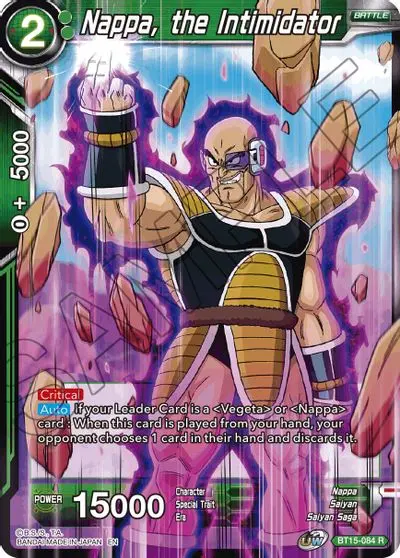 Nappa, The Intimidator [Bt15-084] 1