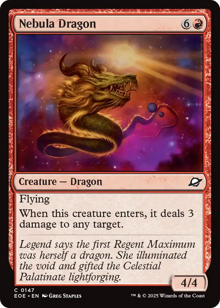 Nebula Dragon [Edge Of Eternities] 1