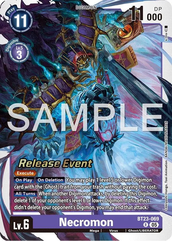 Necromon [Bt23-069] [Hackers' Slumber Release Event Cards] 1