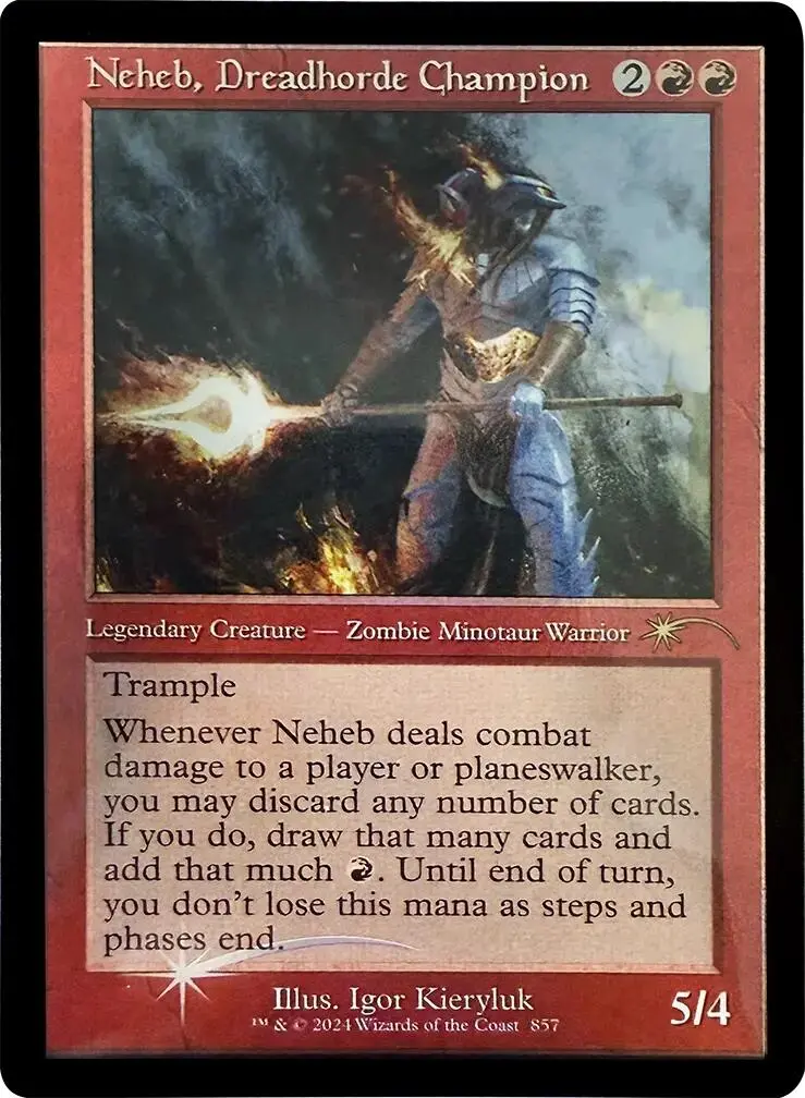 Neheb, Dreadhorde Champion (Retro Frame) [Secret Lair Drop Series] 1