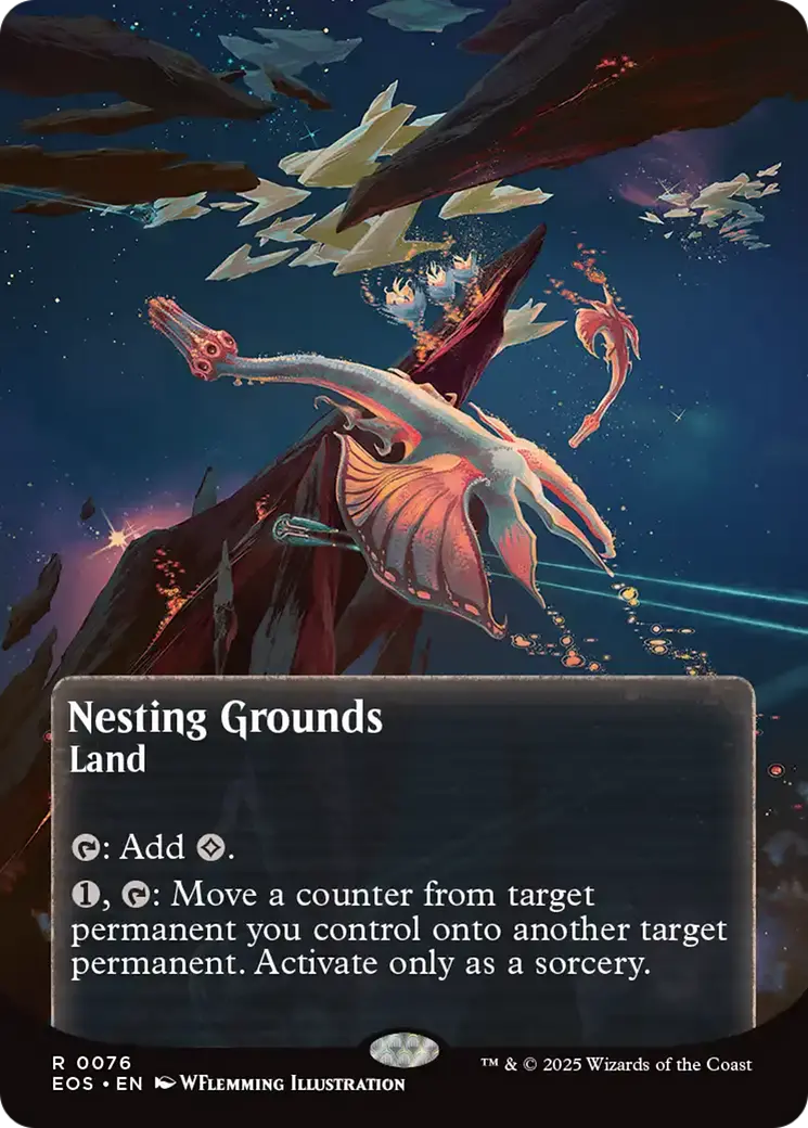 Nesting Grounds (0076) (Borderless) [Edge Of Eternities: Stellar Sights] 1