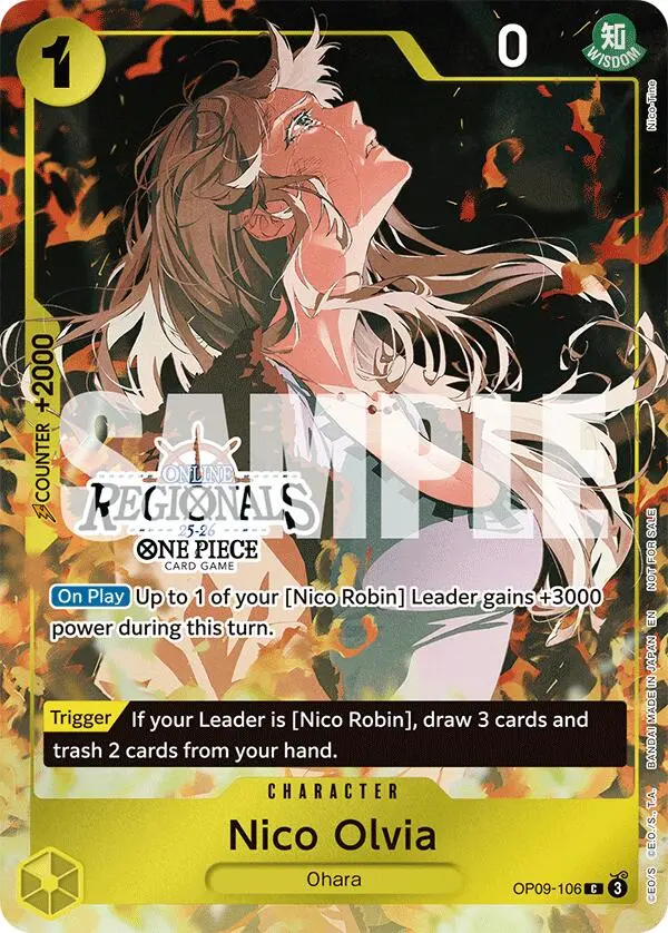 Nico Olvia (Online Regional Participation Pack 2025 Vol.1) [One Piece Promotion Cards] 1