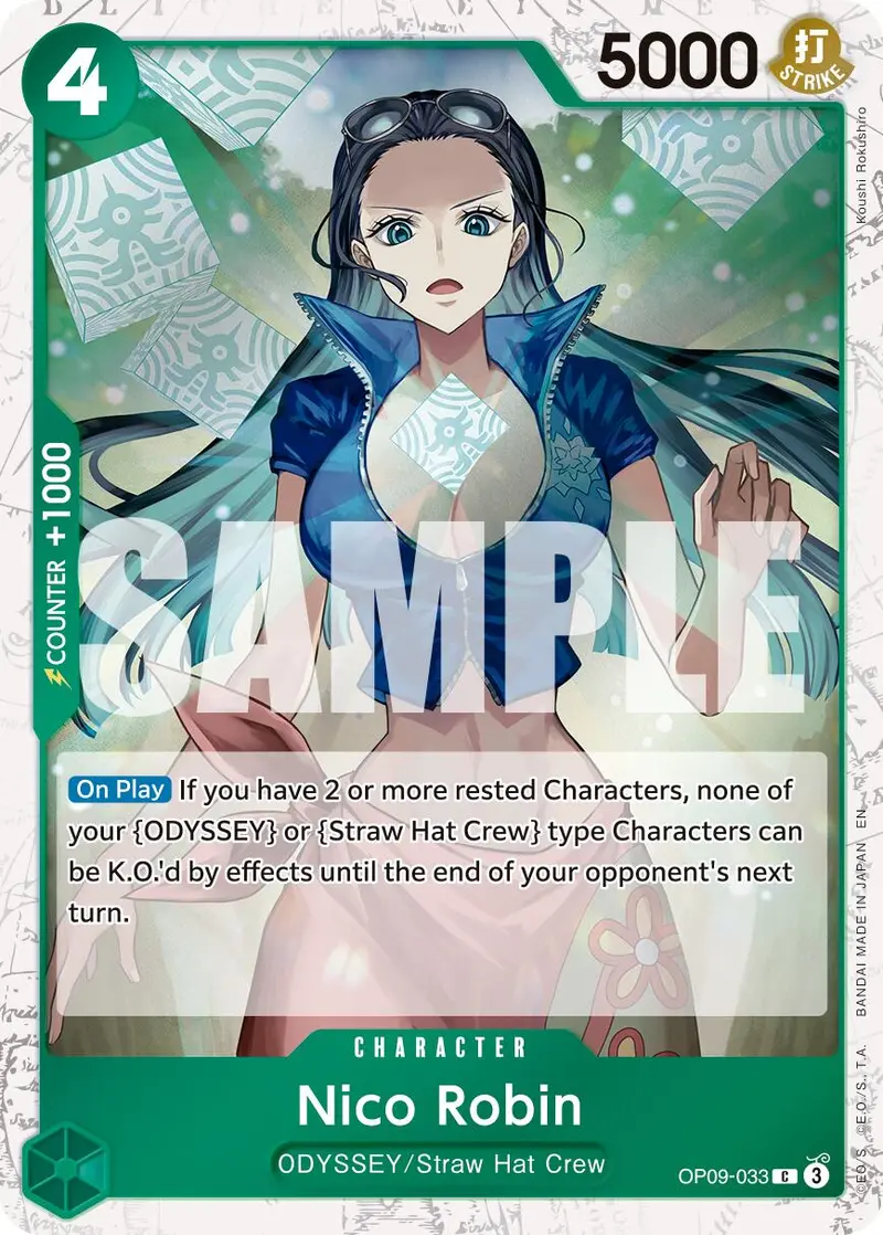 Nico Robin (Op09-033) (Pirate Foil) [Premium Booster -The Best- Vol. 2] 1