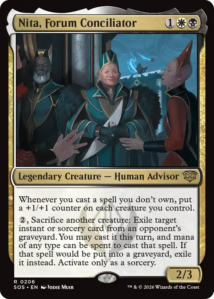 Nita, Forum Conciliator [Secrets Of Strixhaven] 1