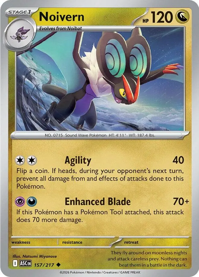 Noivern (157/217) [Mega Evolution: Ascended Heroes] 1