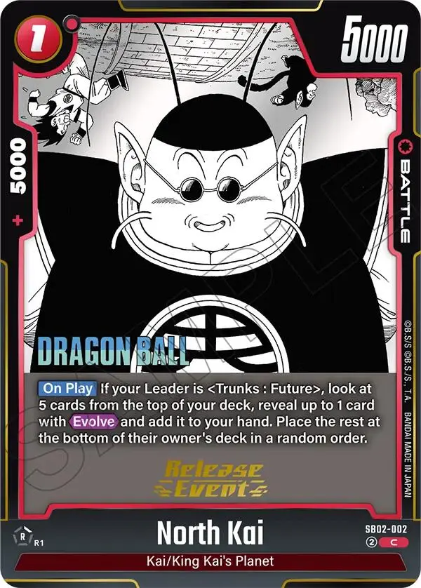 North Kai [Manga Booster 02 Release Event Cards] 1