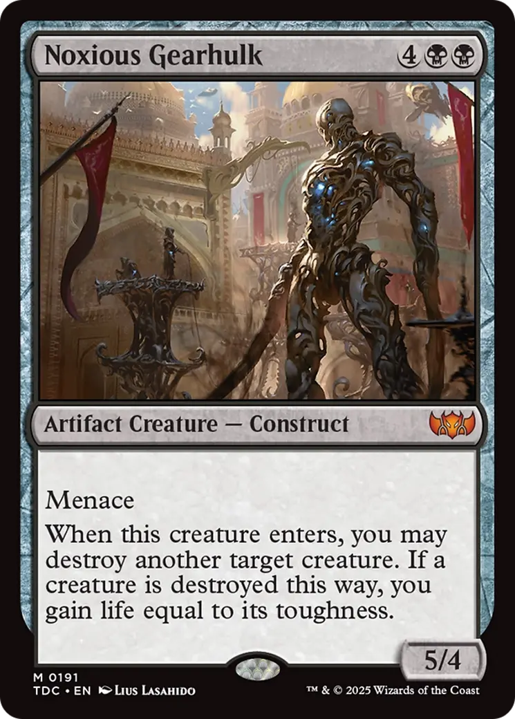 Noxious Gearhulk [Tarkir: Dragonstorm Commander] 1
