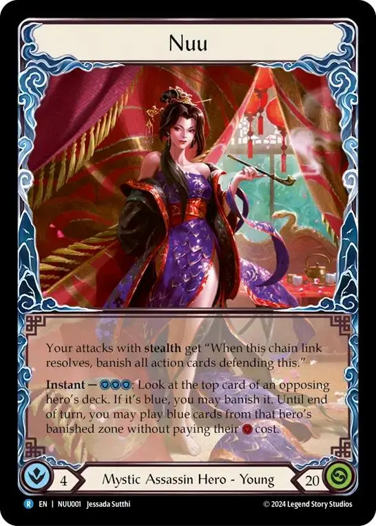 Nuu, Alluring Desire [Nuu001] (Part The Mistveil Nuu Blitz Deck)  Rainbow Foil 1