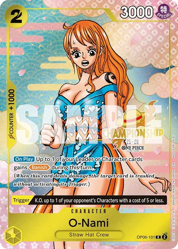 O-Nami (Cs 25-26 Event Pack) [One Piece Promotion Cards] 1