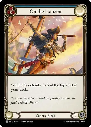 On The Horizon (Blue) [Sea243] (High Seas) 1
