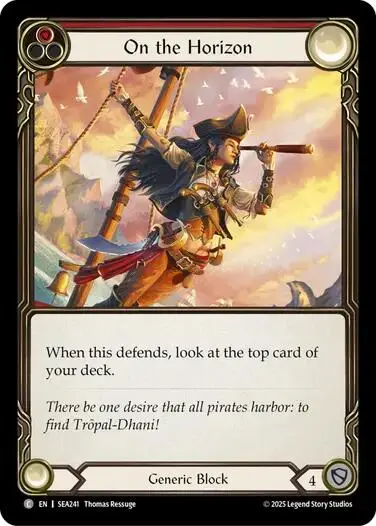 On The Horizon (Red) [Sea241] (High Seas) 1