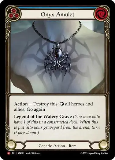 Onyx Amulet [Sea191] (High Seas) 1