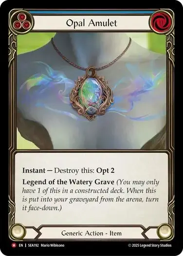 Opal Amulet [Sea192] (High Seas) 1