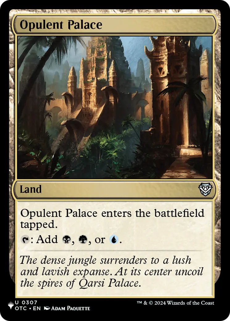 Opulent Palace (Otc) [The List] 1