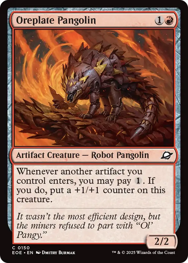Oreplate Pangolin [Edge Of Eternities] 1