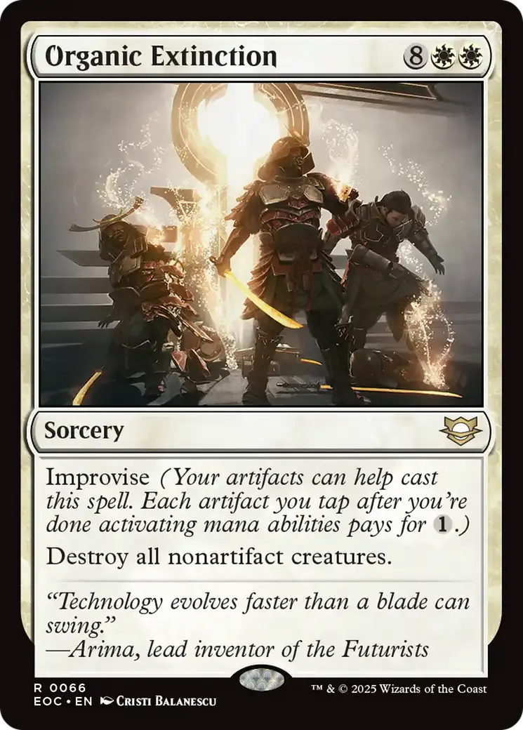 Organic Extinction [Edge Of Eternities Commander] 1