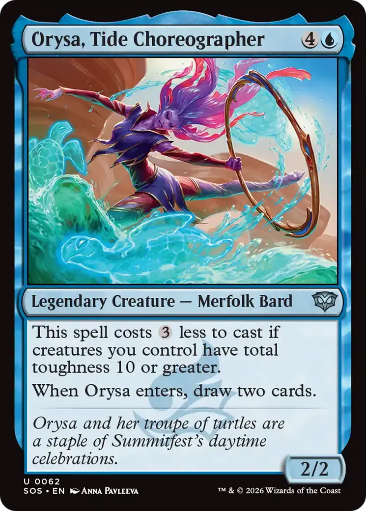 Orysa, Tide Choreographer [Secrets Of Strixhaven] 1
