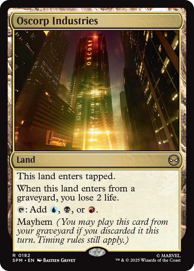 Oscorp Industries [Marvel's Spider-Man] 1