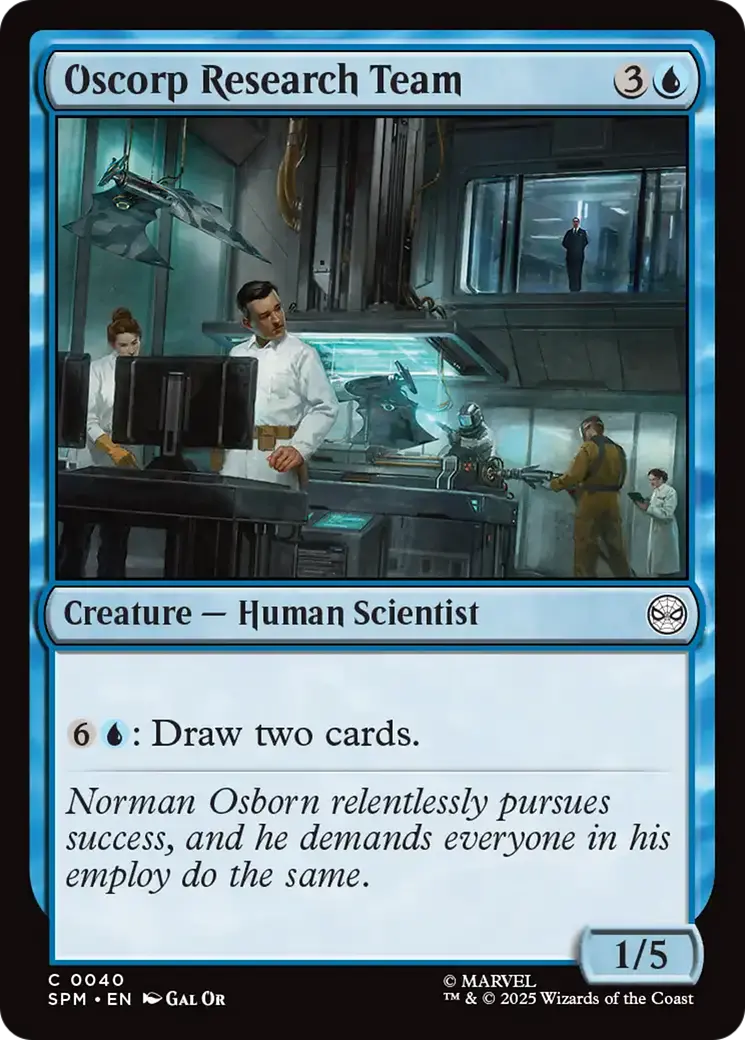 Oscorp Research Team [Marvel's Spider-Man] 1