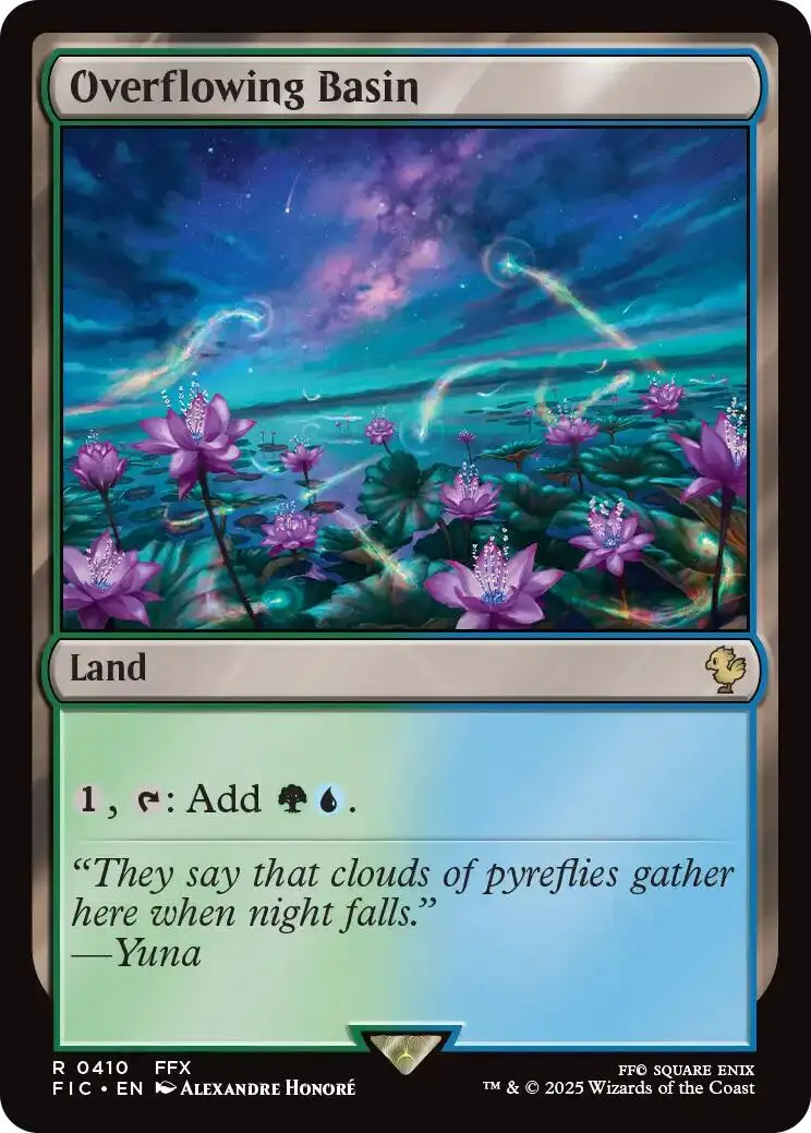 Overflowing Basin (Surge Foil) [Final Fantasy Commander] 1