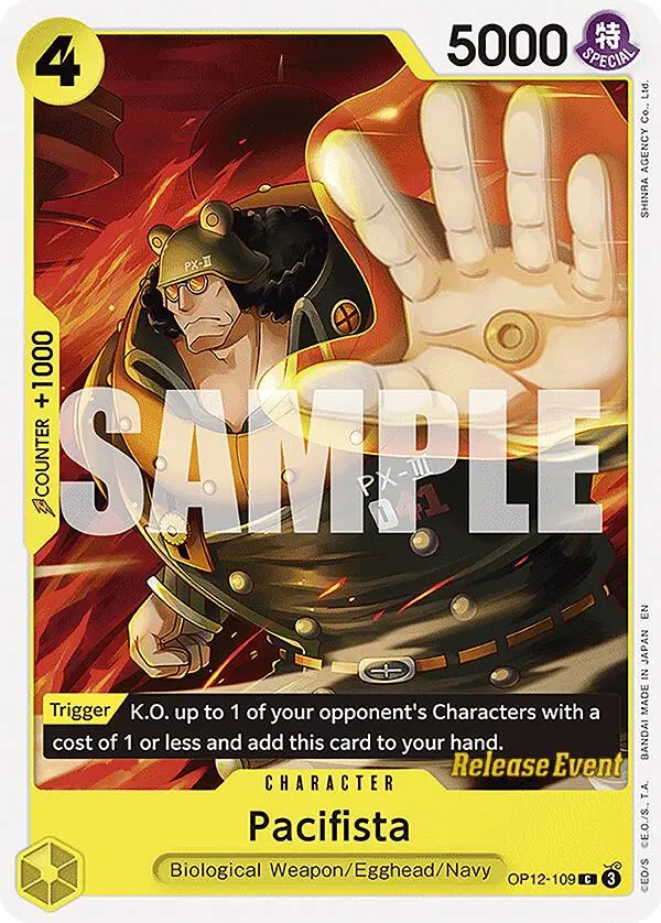 Pacifista [Legacy Of The Master Release Event Cards] 1