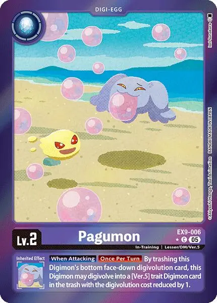 Pagumon [Ex9-006] (Limited Foil) [Versus Monsters] 1