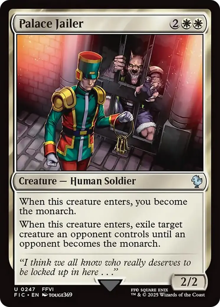 Palace Jailer [Final Fantasy Commander] 1