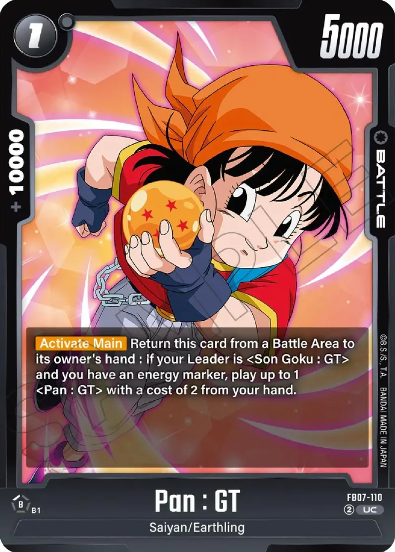 Pan : Gt [Wish For Shenron] 1