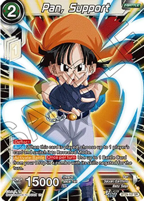 Pan, Support (Bt29-107) [Fearsome Rivals] 1