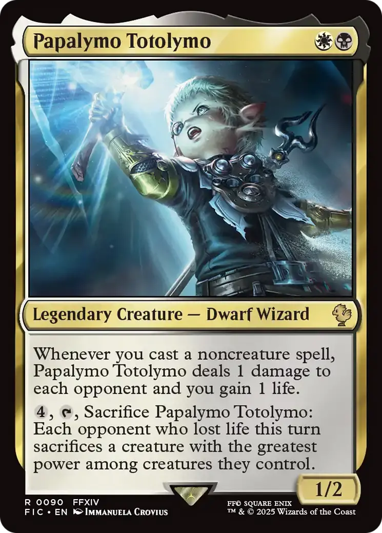 Papalymo Totolymo [Final Fantasy Commander] 1