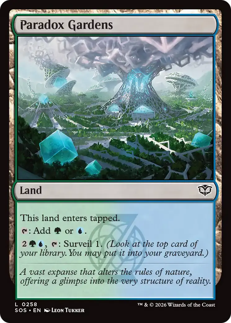 Paradox Gardens [Secrets Of Strixhaven] 1