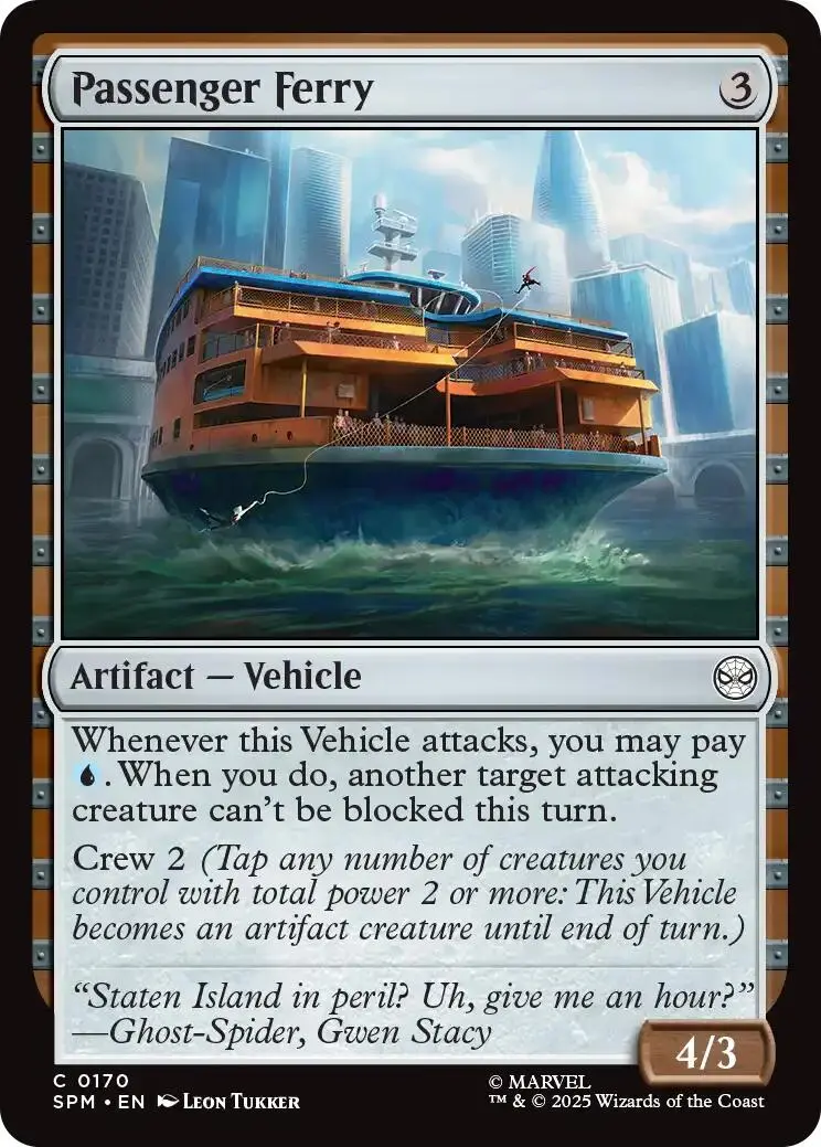 Passeneger Ferry [Marvel's Spider-Man] 1