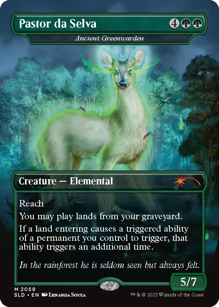 Pastor Da Selva - Ancient Greenwarden [Secret Lair Drop Series] 1