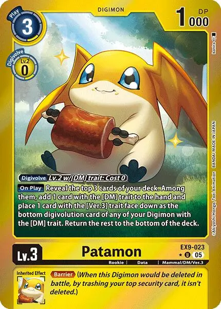Patamon [Ex9-023] (Limited Foil) [Versus Monsters] 1
