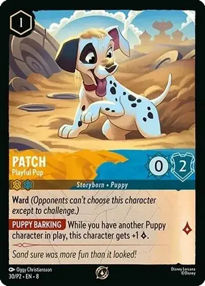 Patch - Playful Pup (30/P2) [Promo Cards] 1