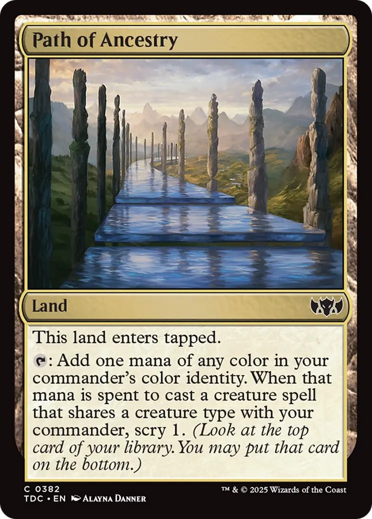 Path Of Ancestry [Tarkir: Dragonstorm Commander] 1