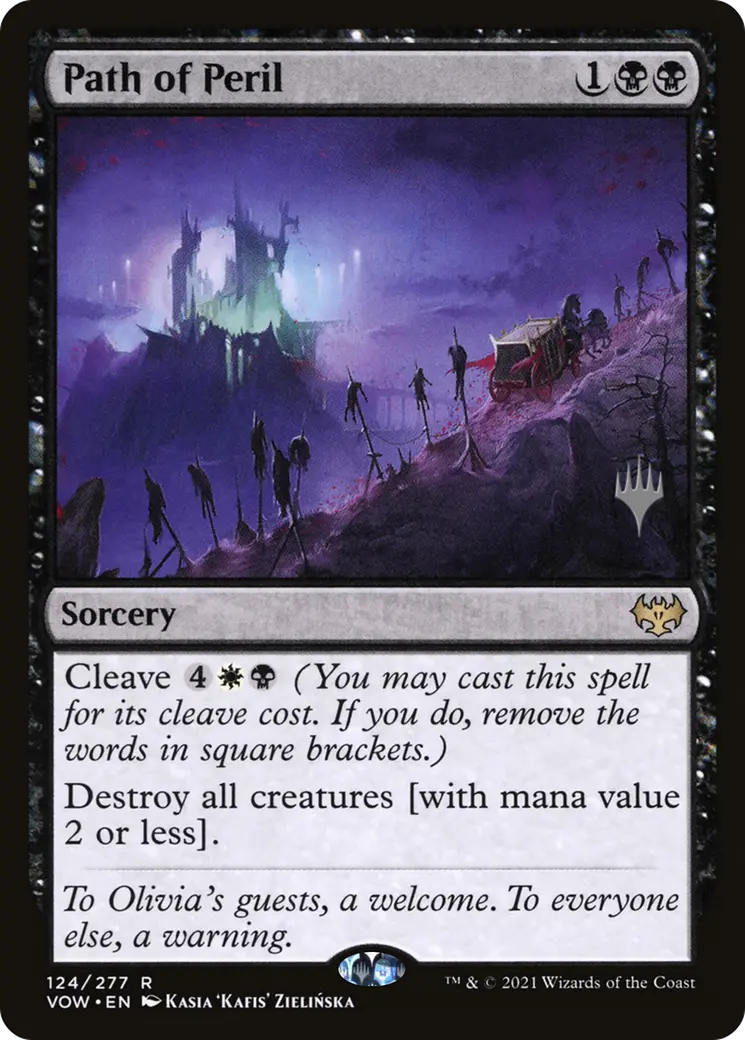 Path Of Peril (Promo Pack) [Innistrad: Crimson Vow Promos] 1