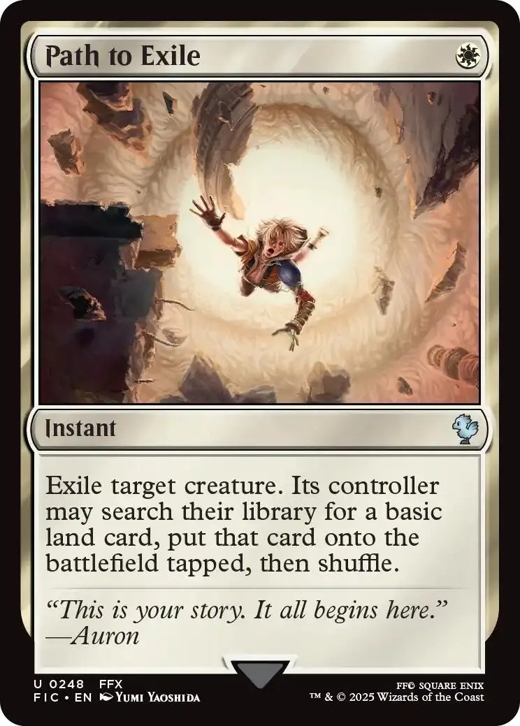 Path To Exile (Surge Foil) [Final Fantasy Commander] 1