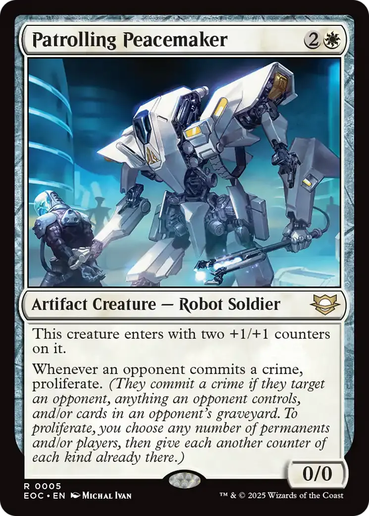 Patrolling Peacemaker [Edge Of Eternities Commander] 1