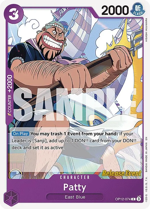 Patty [Legacy Of The Master Release Event Cards] 1