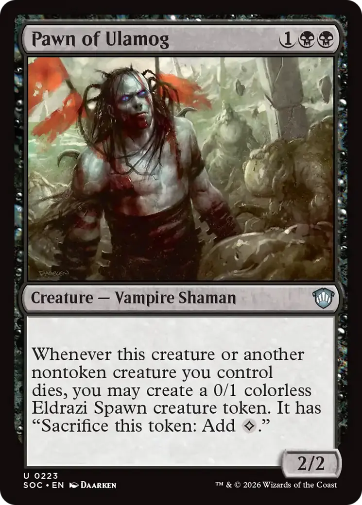 Pawn Of Ulamog [Secrets Of Strixhaven Commander] 1